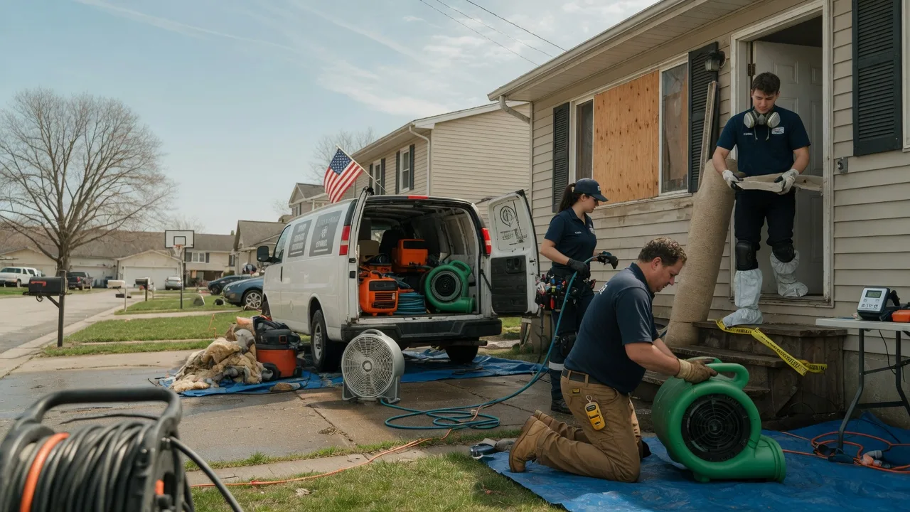 Water Damage Restoration in Ranchester, WY near me